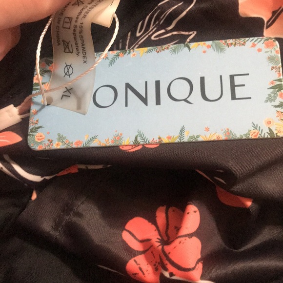 Yonique 2 Piece Tankini Swimsuits for Women with Boy Shorts Athletic Swim Tank - Picture 8 of 8